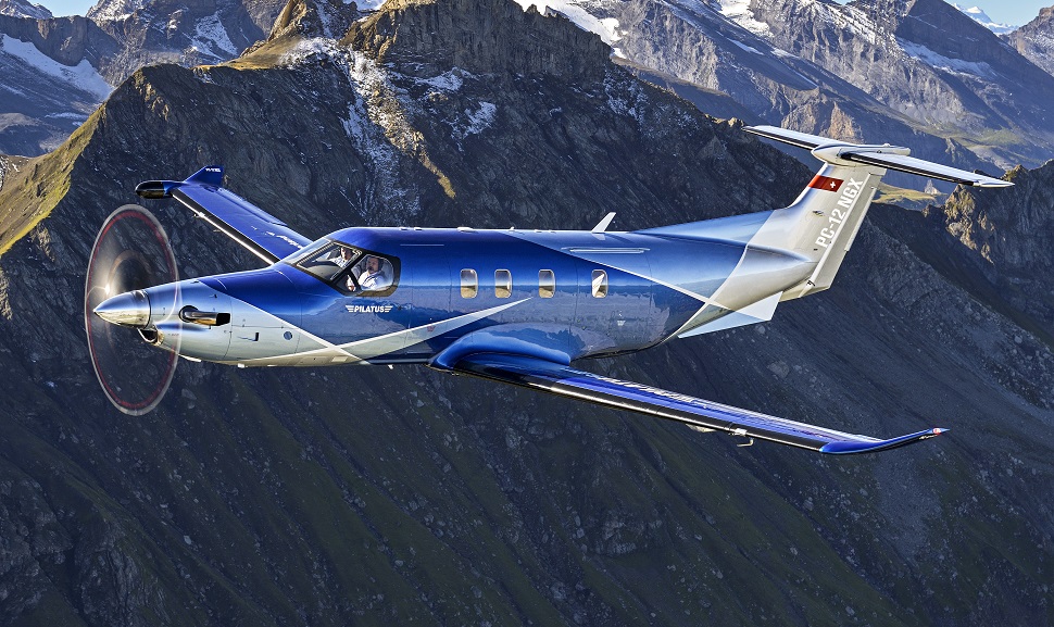 PC-12 in flight 2